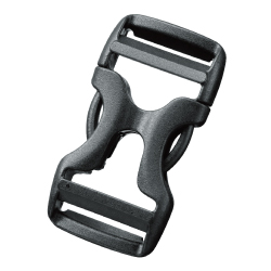 Ultra-lightweight YKK buckle with dual adjuster