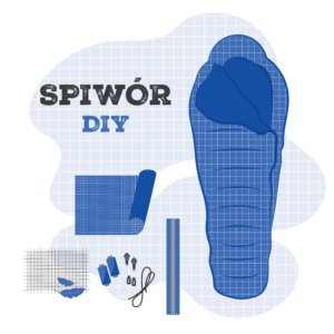 Down sleeping bag 850fp DIY