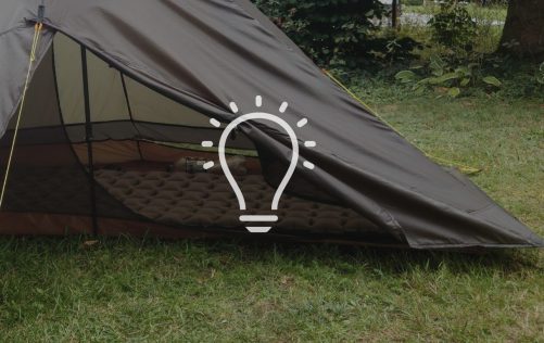 podłoga namiotu DIY