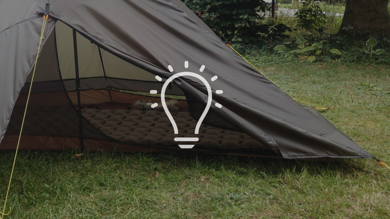 podłoga namiotu DIY